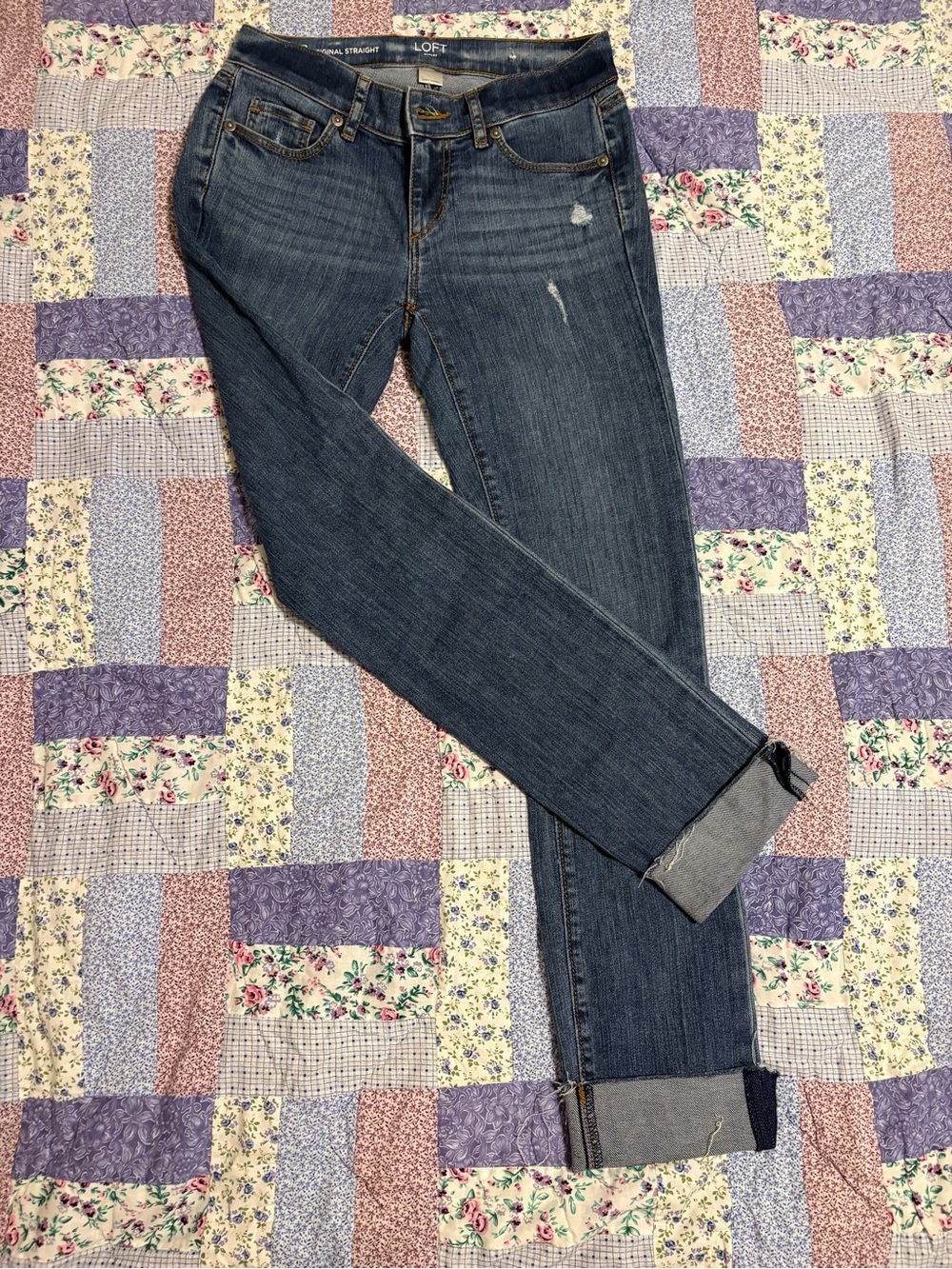 Loft original straight jeans, OOP